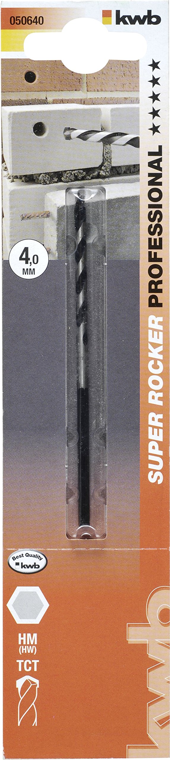 Kwb Rocker Concrete Drilling And Stone Drill Set – Drill Set, 5-Piece