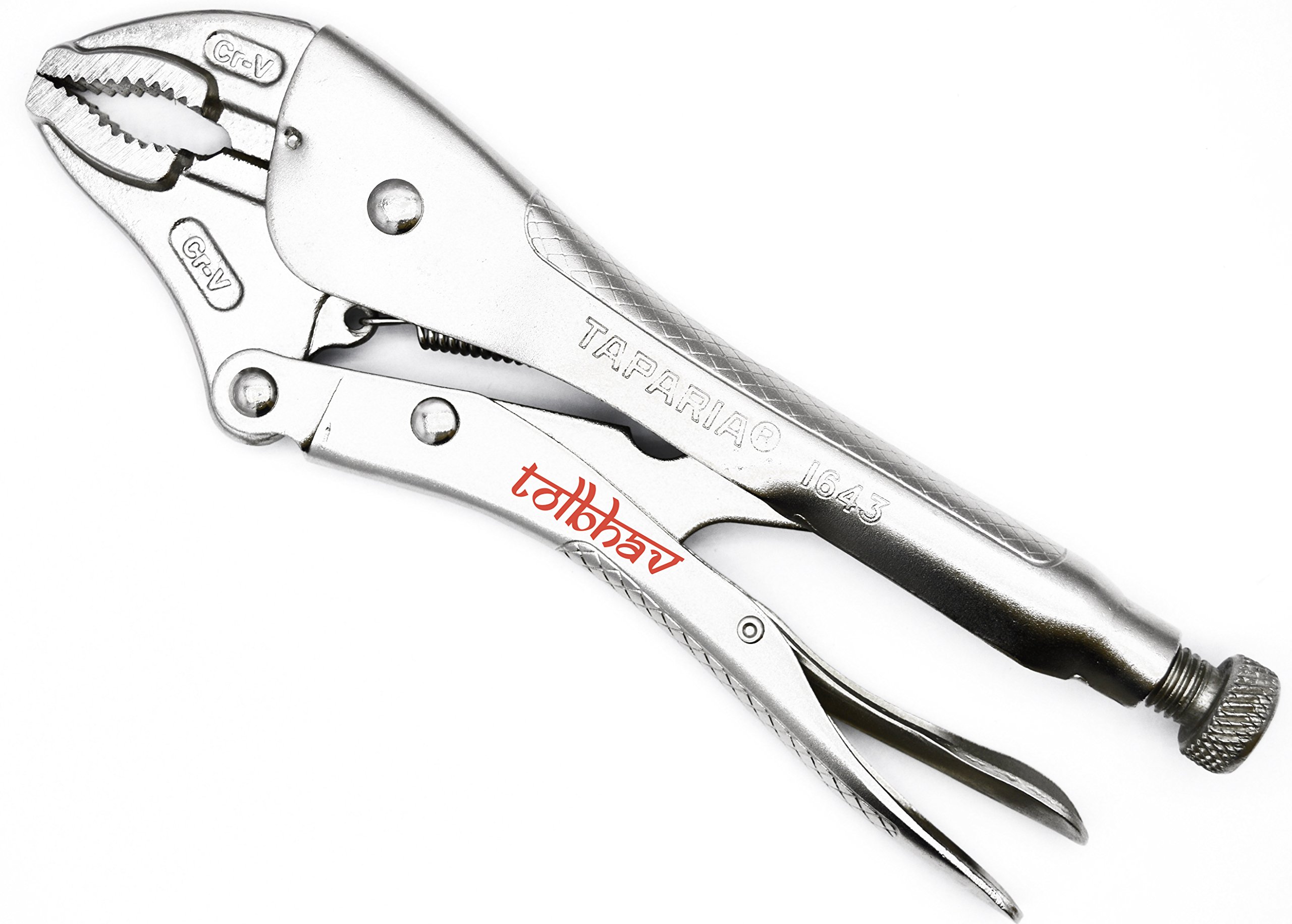 Edox Taparia 1643, 9.84 Inch, 250 mm Curved Jaw Nose Locking Pliers Mole Vise / Vice Grip (B074CFJFNJ) Amazon Price History, Amazon Price Tracker