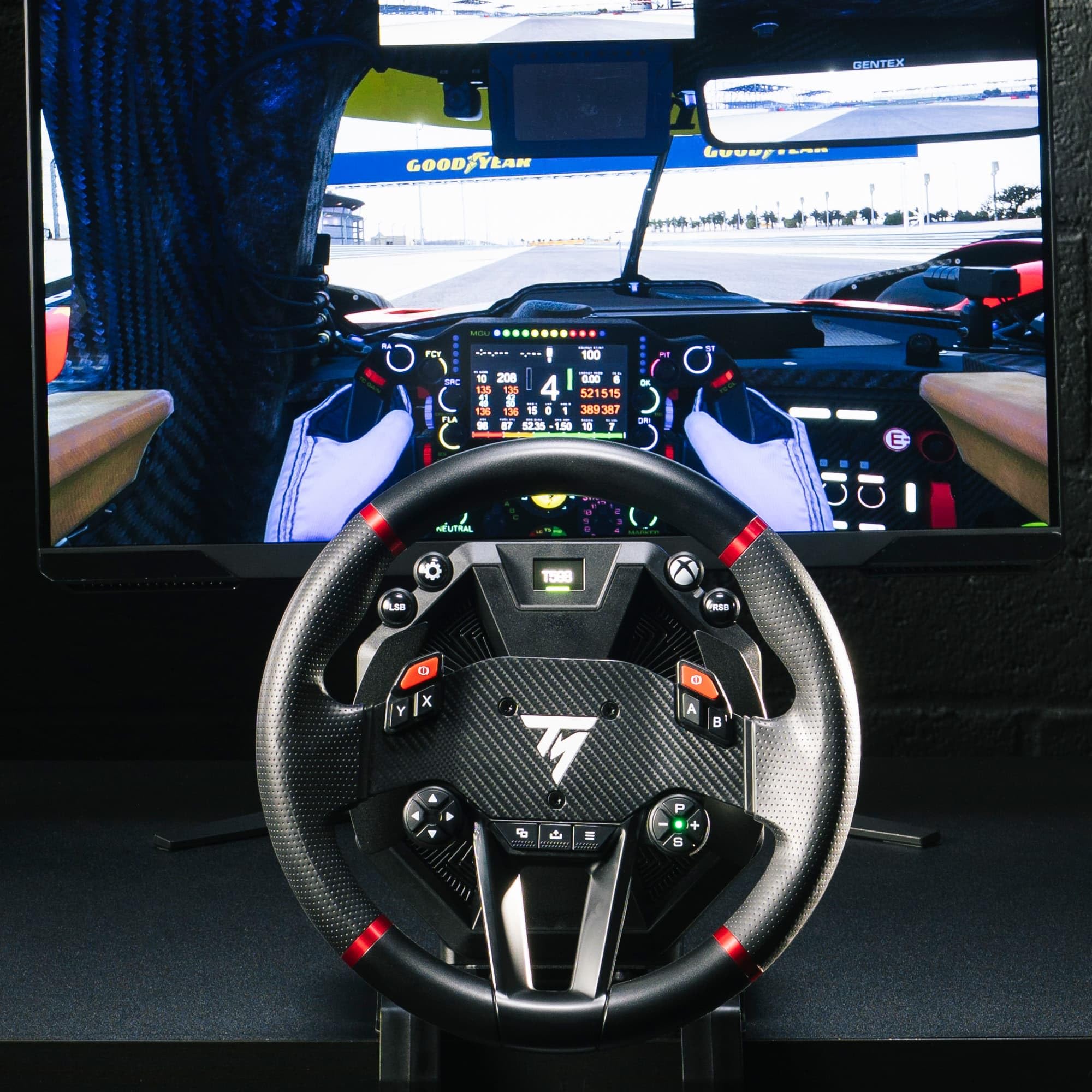 Thrustmaster T598 – Volant de Course Direct Axial Drive pour Xbox Series X|S, Xbox One et PC – Retour de Force Nouvelle Génération – Précision Absolue – Pédalier Raceline Inclus – Noir