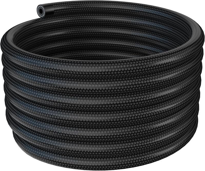 Mangueira de combustível 6AN CPE com malha de nylon Vintruep – 6,10 m