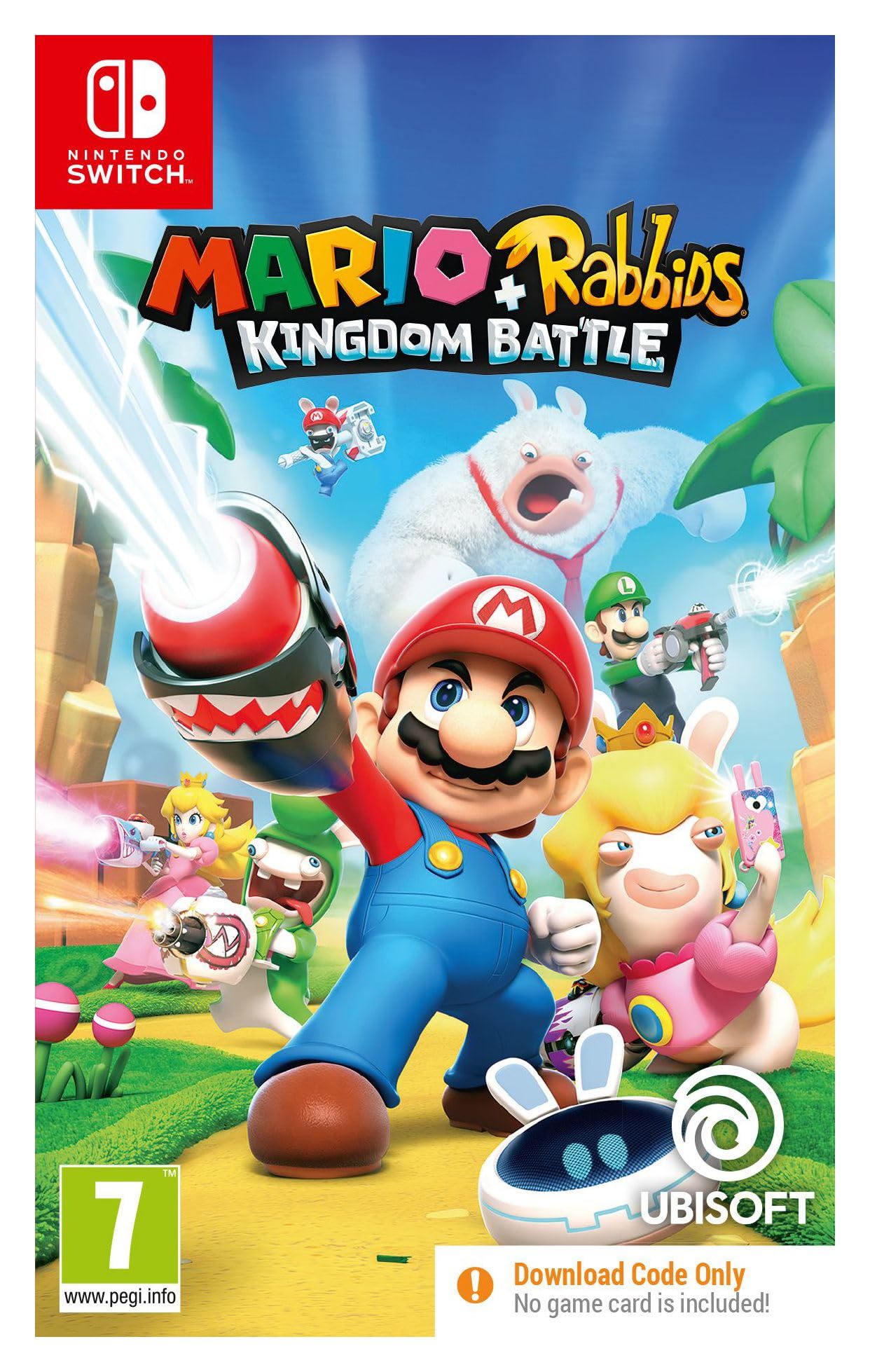 Amazon.co.jp: ユービーアイソフト マリオ+ラビッツ キングダムバトル (BOX入りコード) : ゲーム