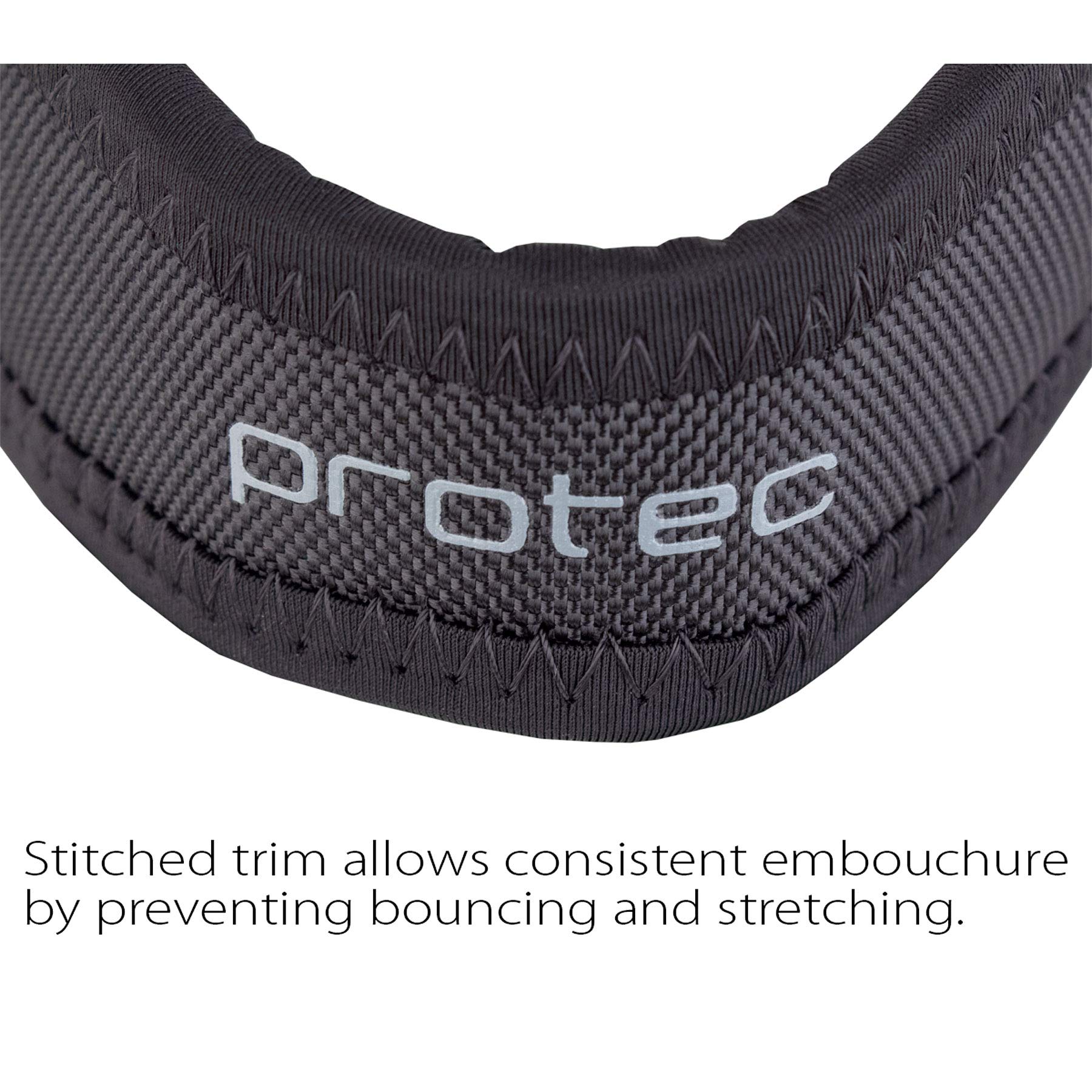 Protec NLS310M 22 Less-Stress Adjustable Saxophone Neck Strap - Black