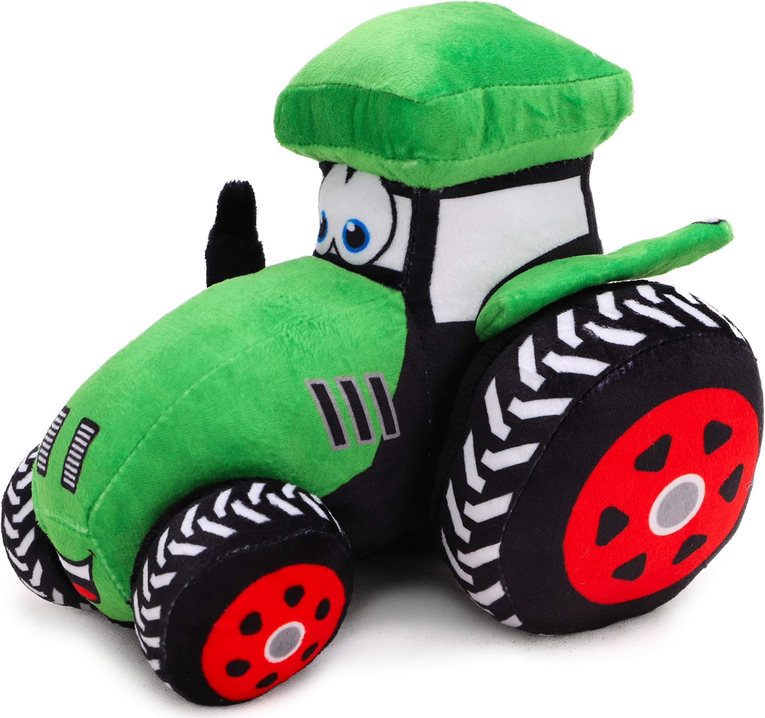 21cm (8 Inch) Plush Farm Tractor - Boys & Girls Bedroom Decoration (Green)