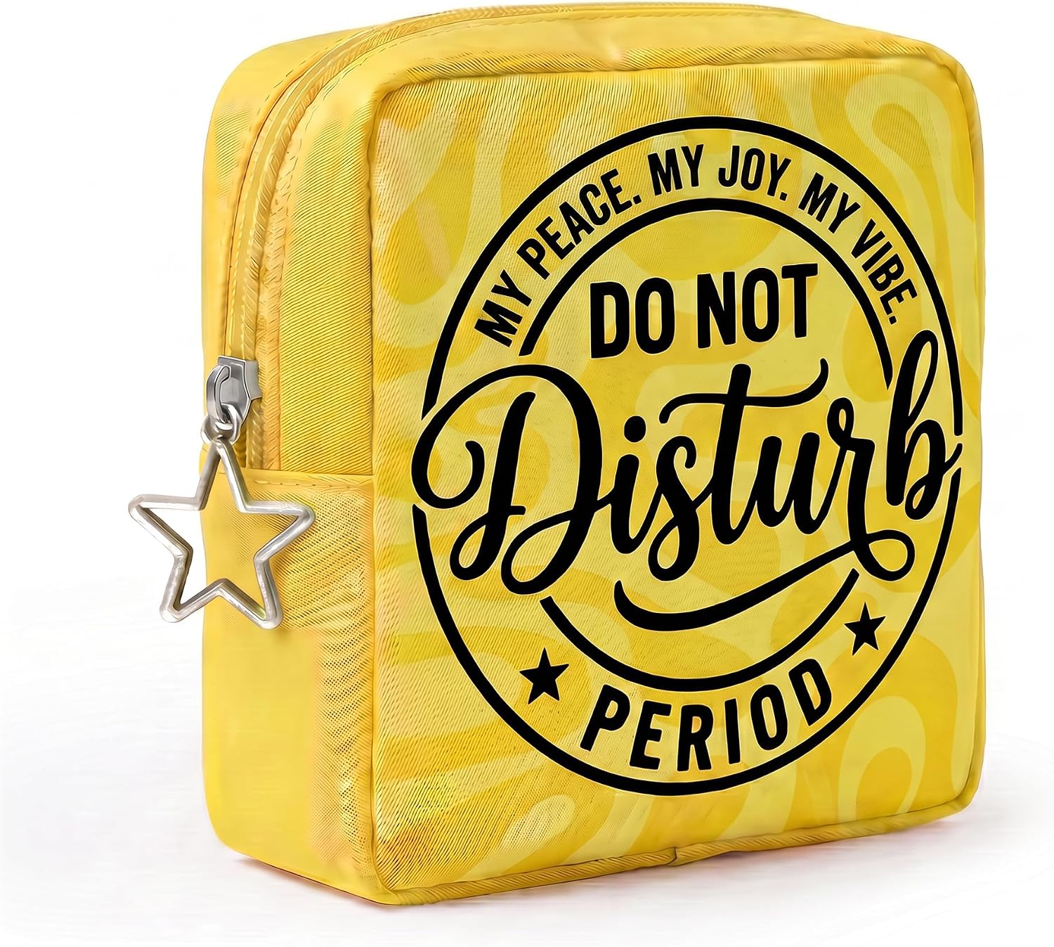 Discreet Period Pouch – Waterproof Feminine Hygiene Organizer for Pads, Tampons & Wipes, Compact Zippered Personal Care Bag for Travel, Work, Purse & Everyday Carry