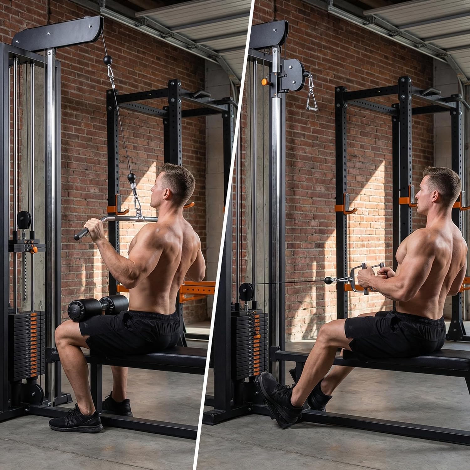 32.8Ft All-in-One Cable Replacement Kit, 5.0mm/6.0mm PU Coated Steel Wire Rope with 17 Pcs Accessories – Upgraded Smooth & Durable Design for LAT Pulldown, Low Row, Home Gym Machine