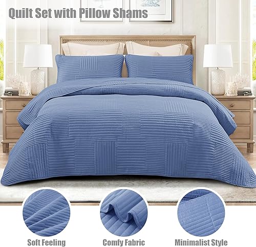 Vista 48 de Whale Flotilla Juego de ropa de cama ultra suave tamaño Queen, colcha ligera de microfibra roja, colcha de 3 piezas geométrica ultrasónica