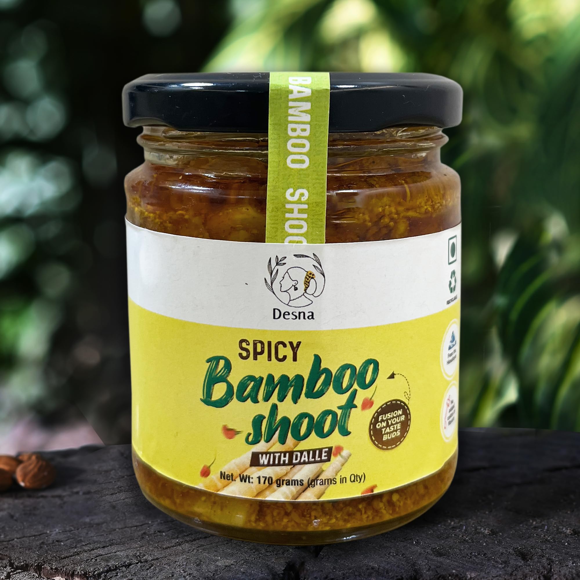 See full amazon price history chart for Desna Spicy Bamboo Shoot With Dalle Achar | Fiery Fusion Of Bamboo And Sun-Dried Chillies | Handcrafted For Authentic Taste | Perfect With Rice And Curries | Store In A Cool, Dry Place (170 Gm) Desna Spicy Bamboo Shoot With Dalle Achar | Fiery Fusion Of Bamboo And Sun-Dried Chillies | Handcrafted For Authentic Taste | Perfect With Rice And Curries | Store In A Cool, Dry Place (170 Gm) (B0D97LYK71) Amazon Price History, Amazon Price Tracker