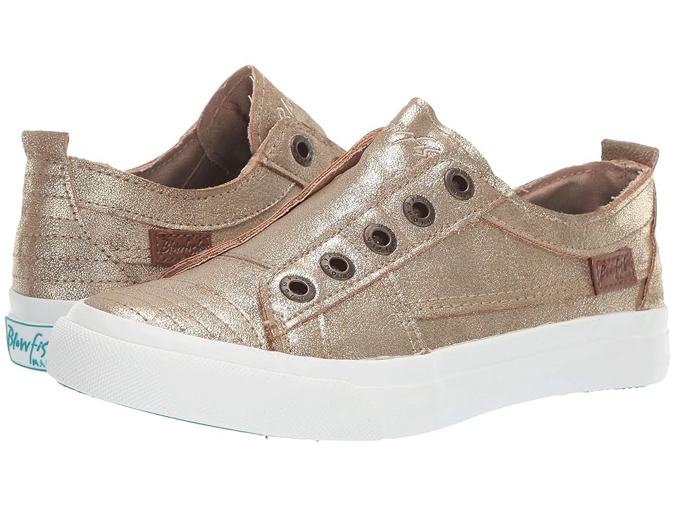 

Blowfish Play (Gold Meteorite Meallic PU) Women's Lace up casual Shoes