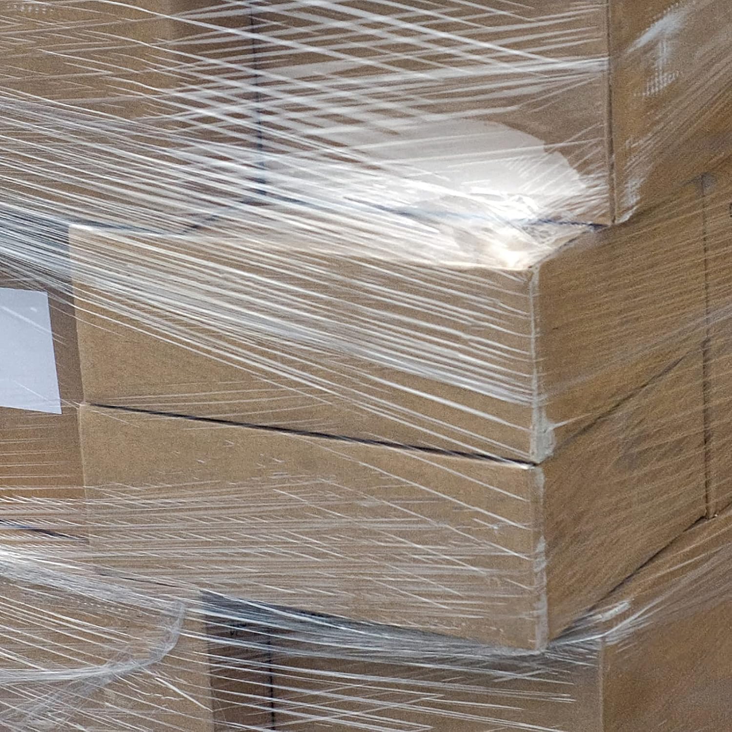 Stretch Wrap Film Industrial Strength Durable Self-Adhering Small Wrap Film for Packing, Moving, Packaging, Heavy Duty Shrink Wrap 80Gauge X 5.1IN X 1000FT 4Pack