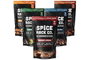 BBQ Spices And Rubs Gift Set 5 Flavors