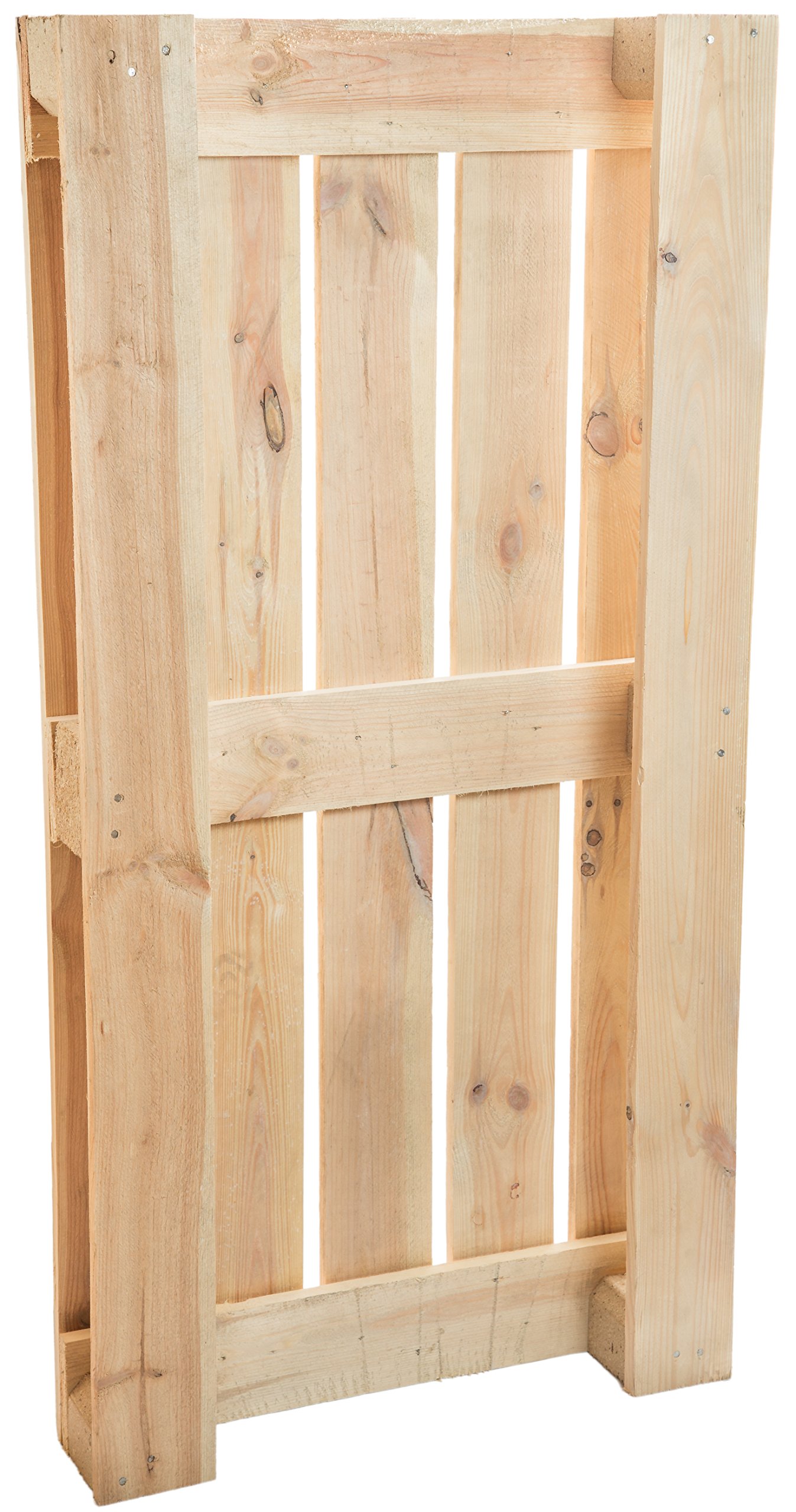Kistenkolli Altes Land Palet ca. 120 x 60 x 13 cm - naturel wit gevlamd meubelbouw palletmeubels (gevlamd