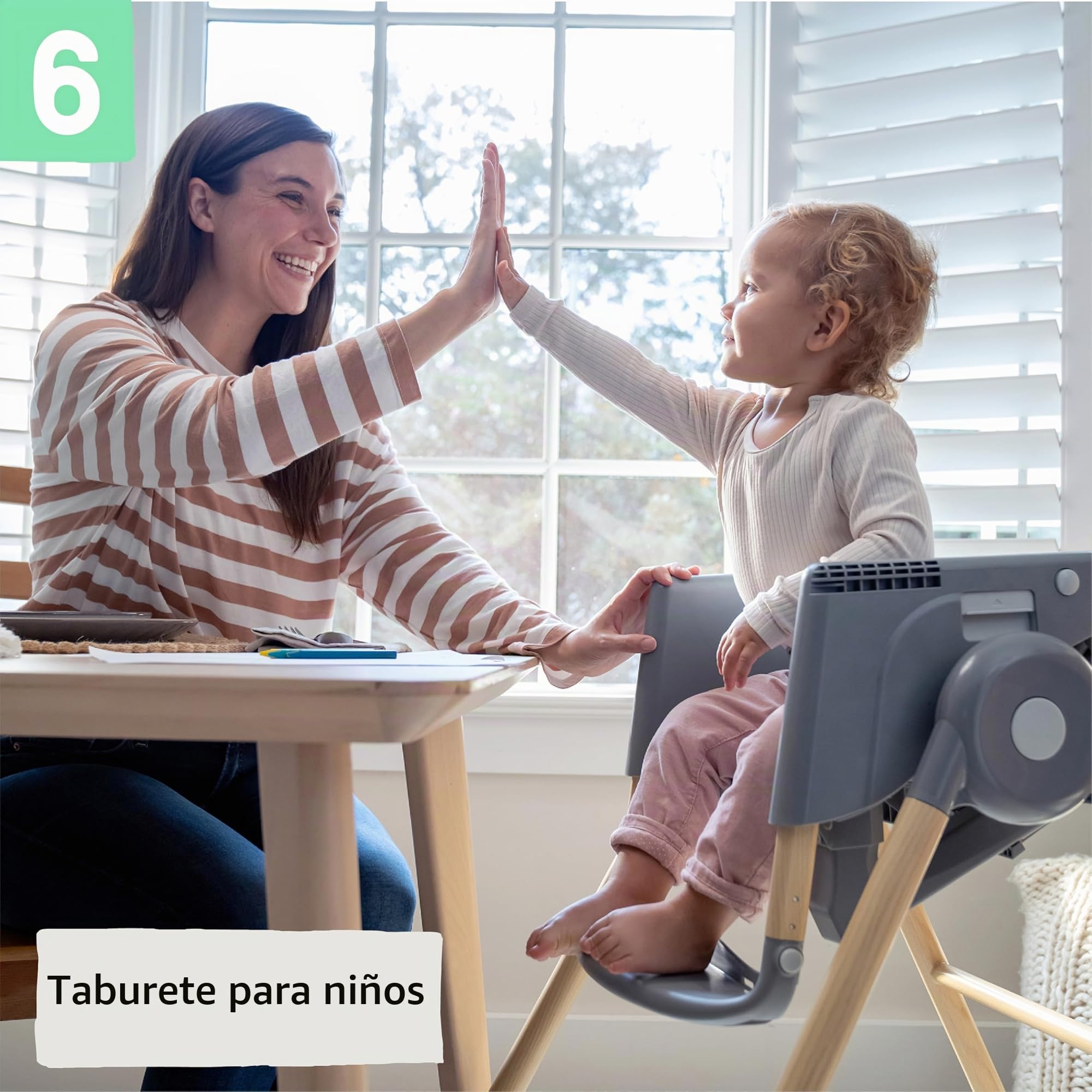 Ingenuity, Trona, Silla para Bebés 7 en 1 Proper Positioner, Asiento Infantil y Mecedora Extraíble, Unisex, Para 0-36 Meses