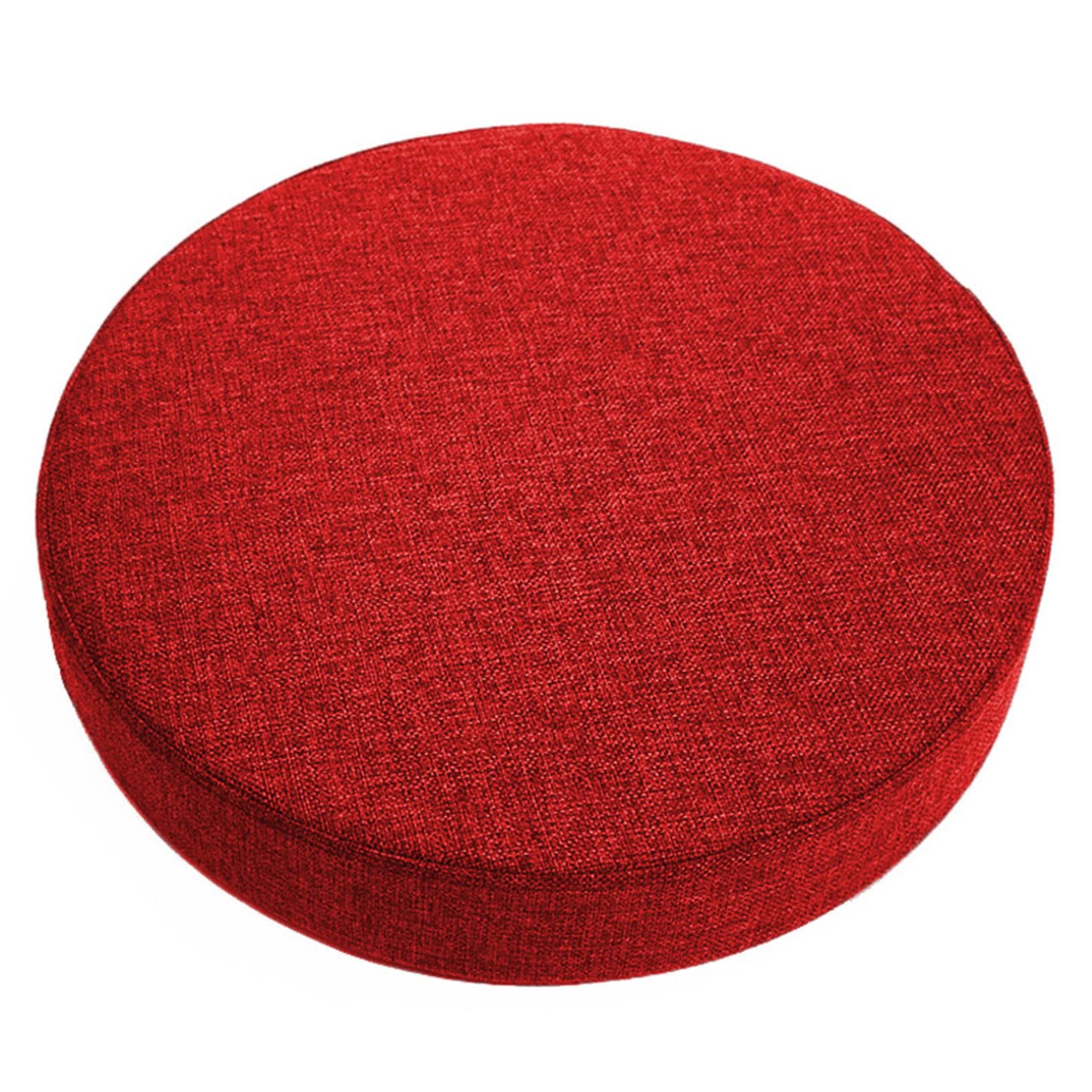 Cuscino Rotondo Per Sedia 30x30x8cm - Blu Marino - Morbido E Lavabile - Foto 9