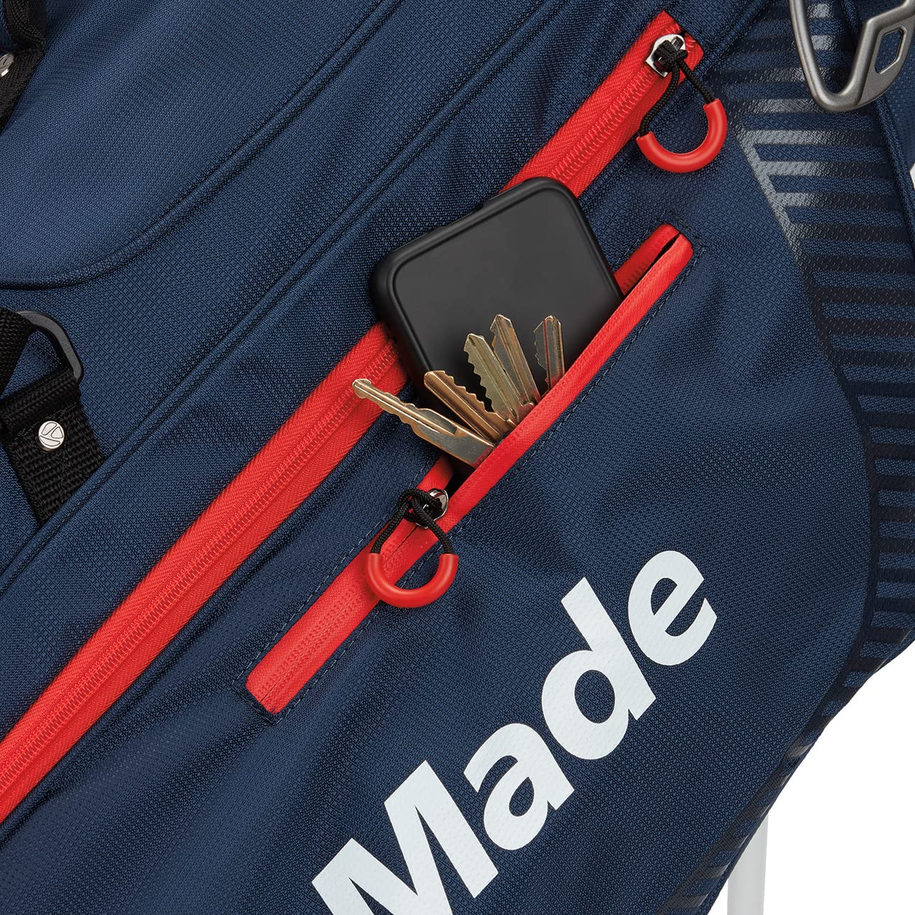 TaylorMade スタンドバッグ ネイビー/レッド TaylorMade 