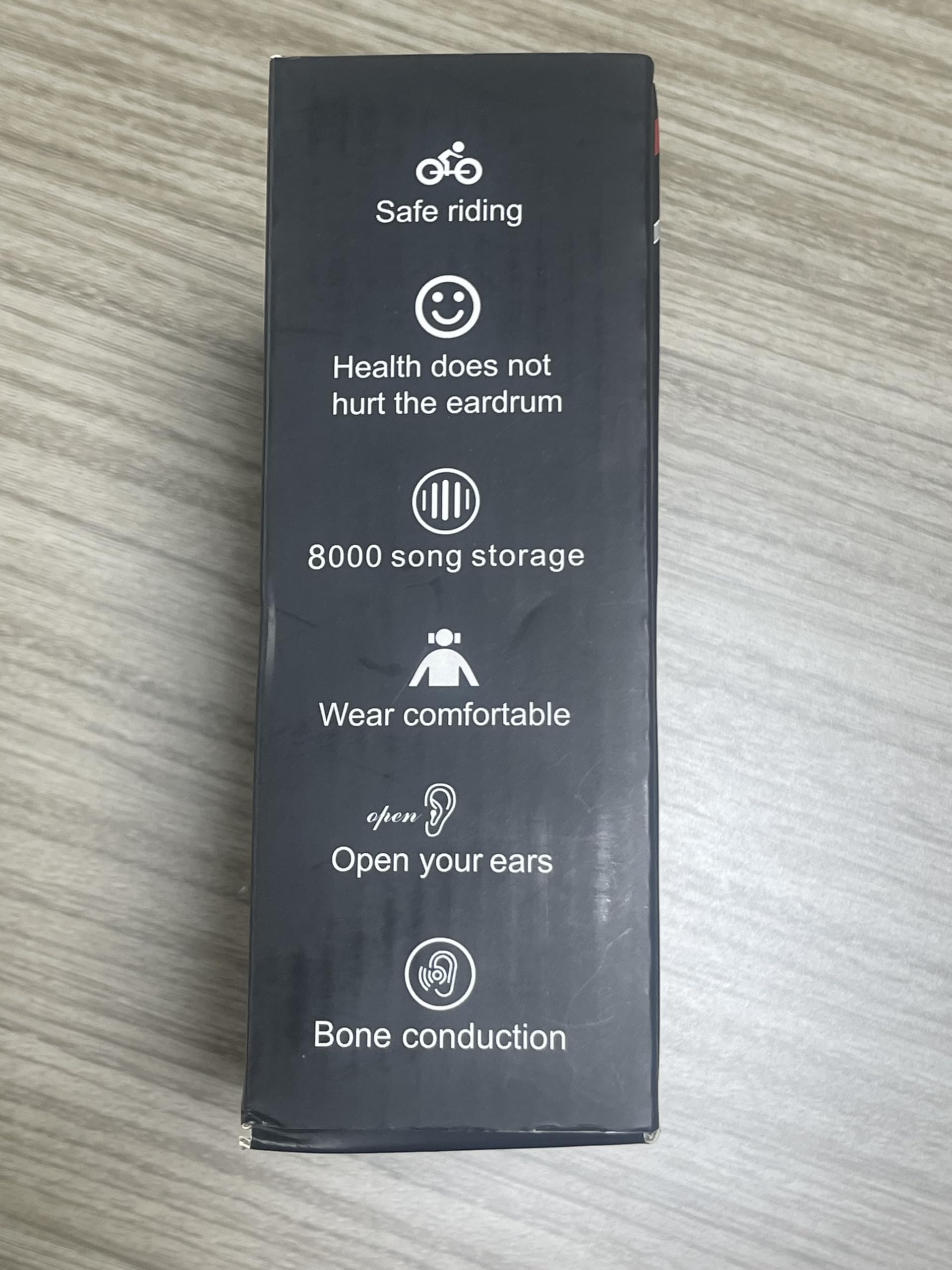 Voistek Knochenschall Bluetooth 6.0 Kopfhörer, IP68 wasserdicht, mit MP3-Player 32GB Speicher, Unterwasser kabellos, Open-Ear-Design für Schwimmen, Laufen, Fahrrad & Surfen (Grey)