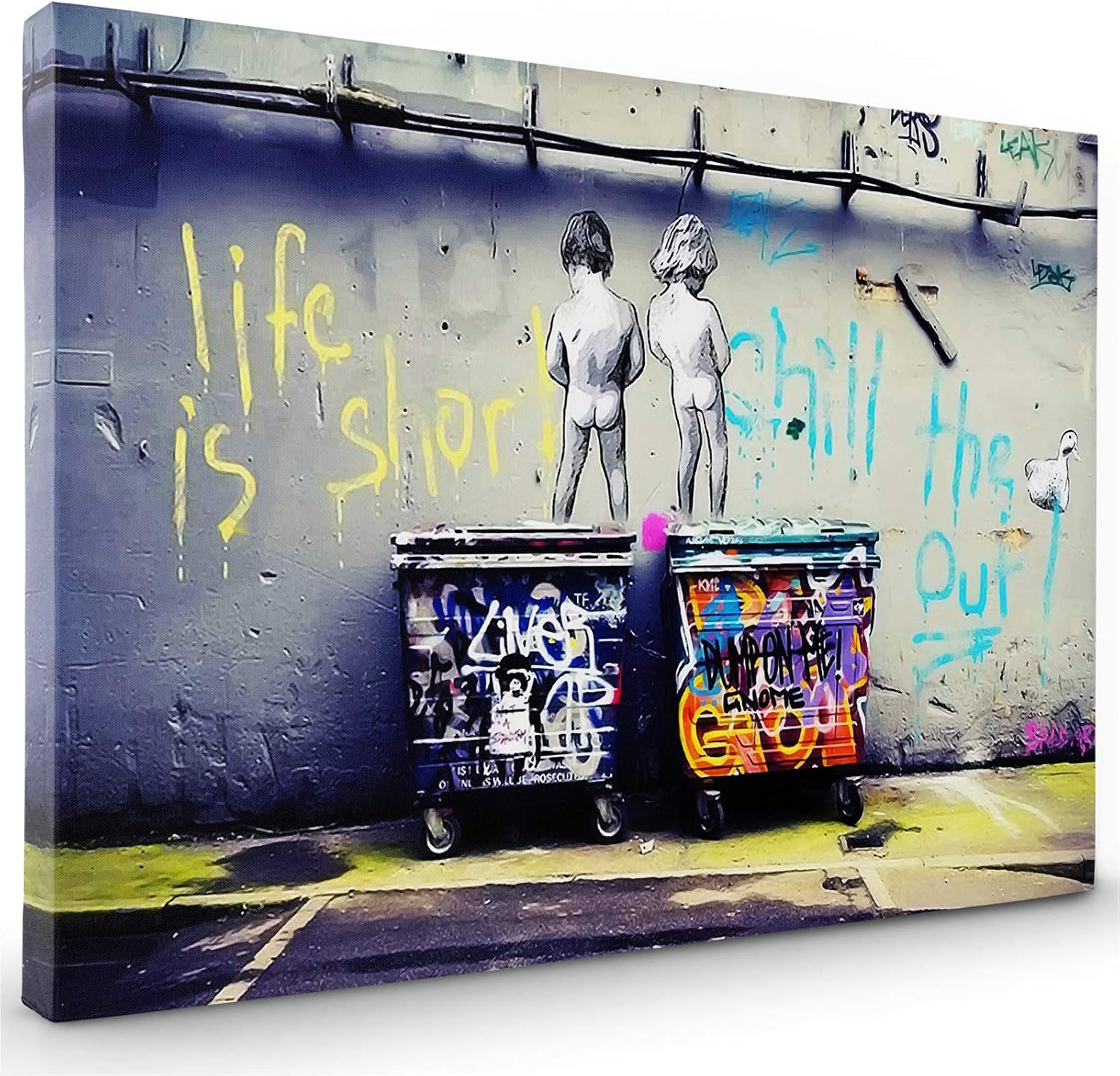 Banksy Canvas Wall Art Banksy Wall Art Wall Décor Canvas Prints