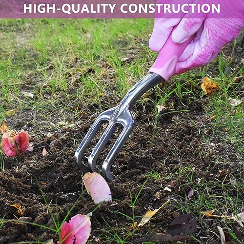 Miniatura 2 de Artcome Juego de herramientas de jardín de 9 piezas, kit completo de herramientas de jardín con 7 herramientas de jardín resistentes, bolsa y