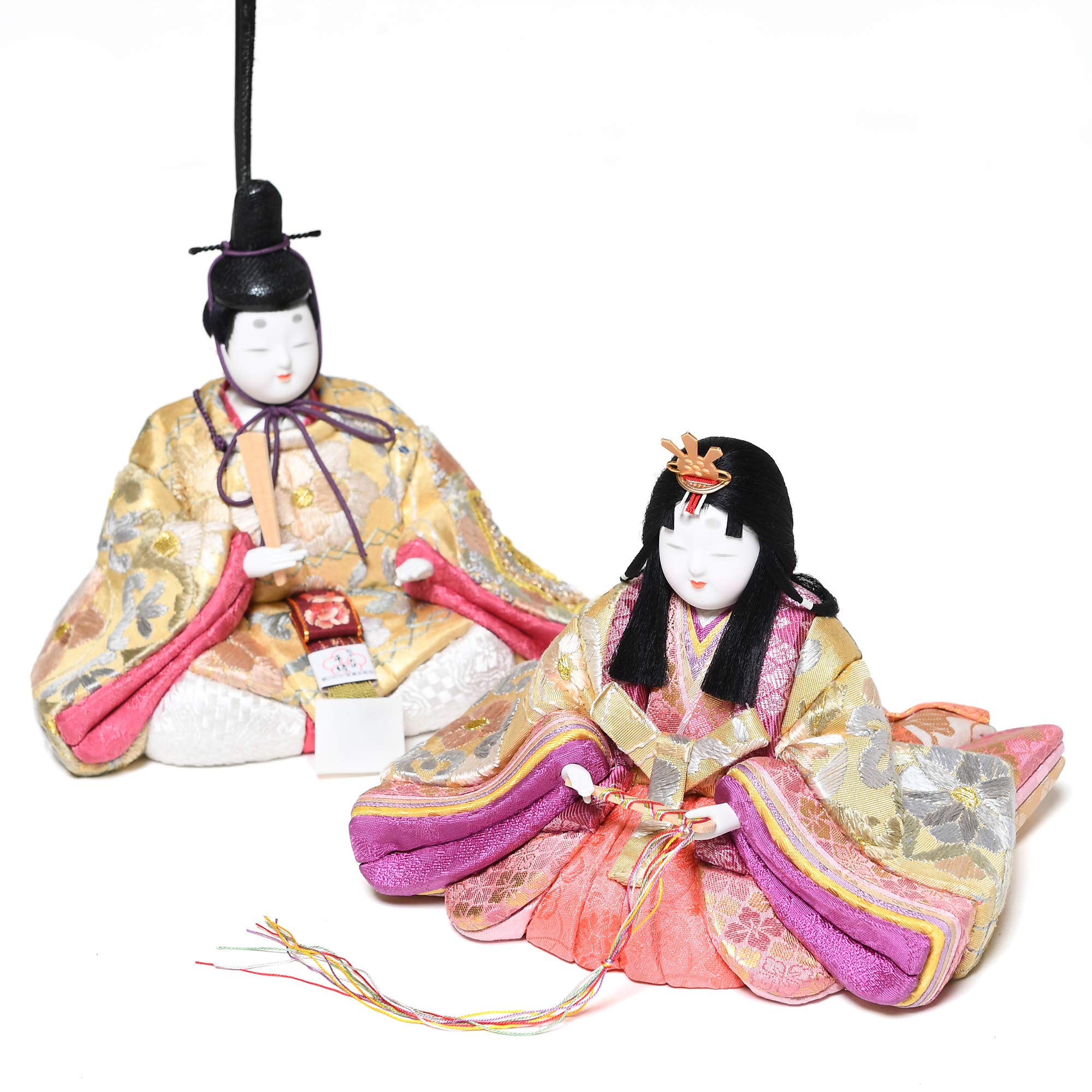 木目込人形 日本の伝統工芸品 Amazon | 【江戸木目込】【木目込親王飾】木目込人形：娟秀(けんしゅう