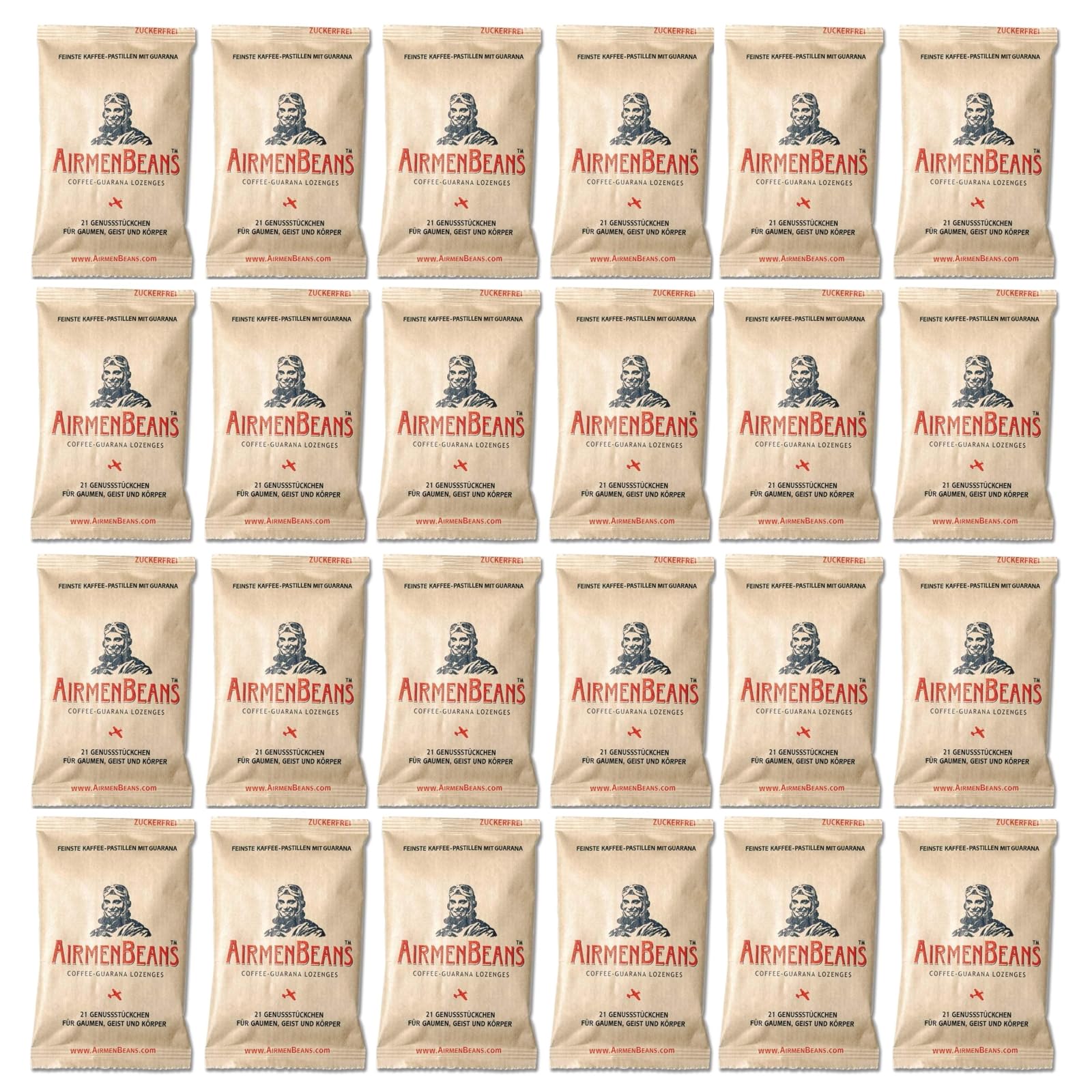24 Nachfüllpackung Airmen Beans a 21 Pastillen