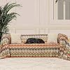 LATUDA CONCEPT SoftMicro Boho Ethnic Pattern Microfiber Sofa Cover and Shawl, Anti-Slip 180x300 cm
