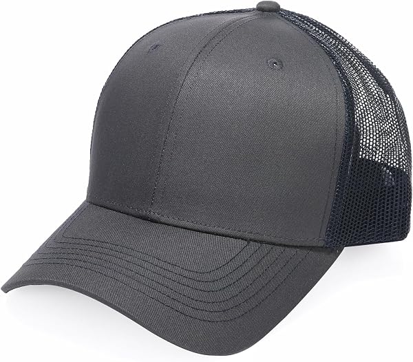 Cappellino Baseball Uomo Donna, Cappello Trucker con Rete Traspirante, Regolabile Snapback, Cappello Sportivo Casual per Estate, Taglia Unica 55-60 cm