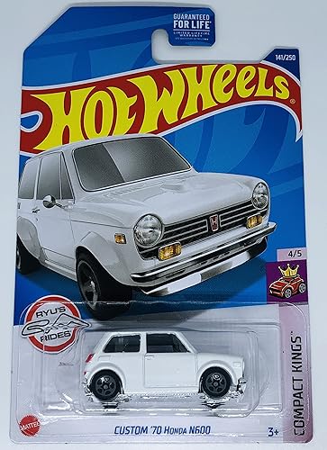 Hot Wheels 2022 - Honda N600 Custom '70 - Compact Kings [Blanco] 141/250