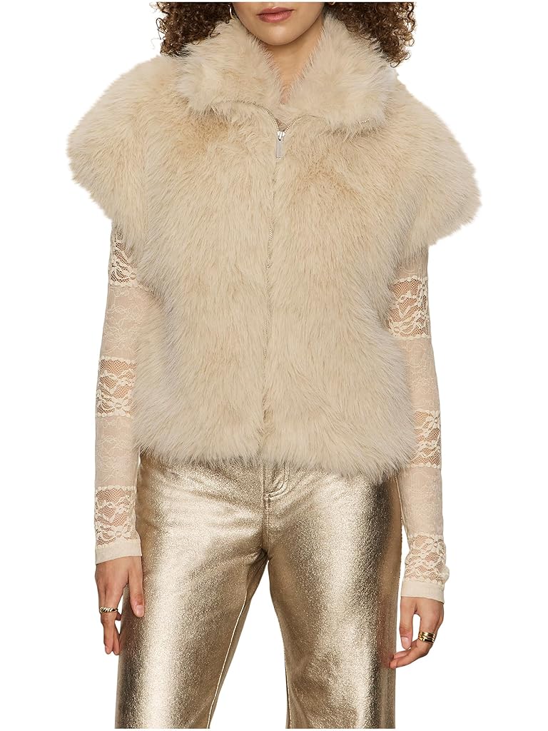 White Sanctuary Silky Fur Vest