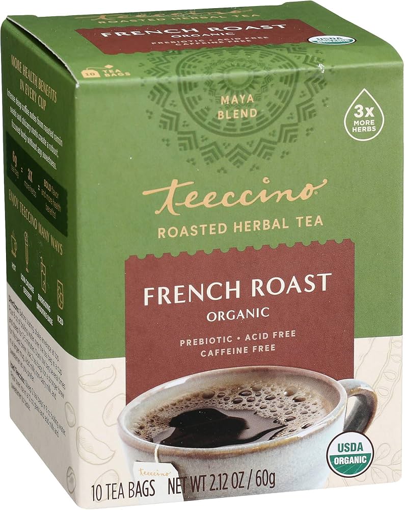 Amazon.com : Teeccino French Roast Herbal Tea - Rich & Roasted Amazon.com : Teeccino French Roast Herbal Tea - Rich & Roasted