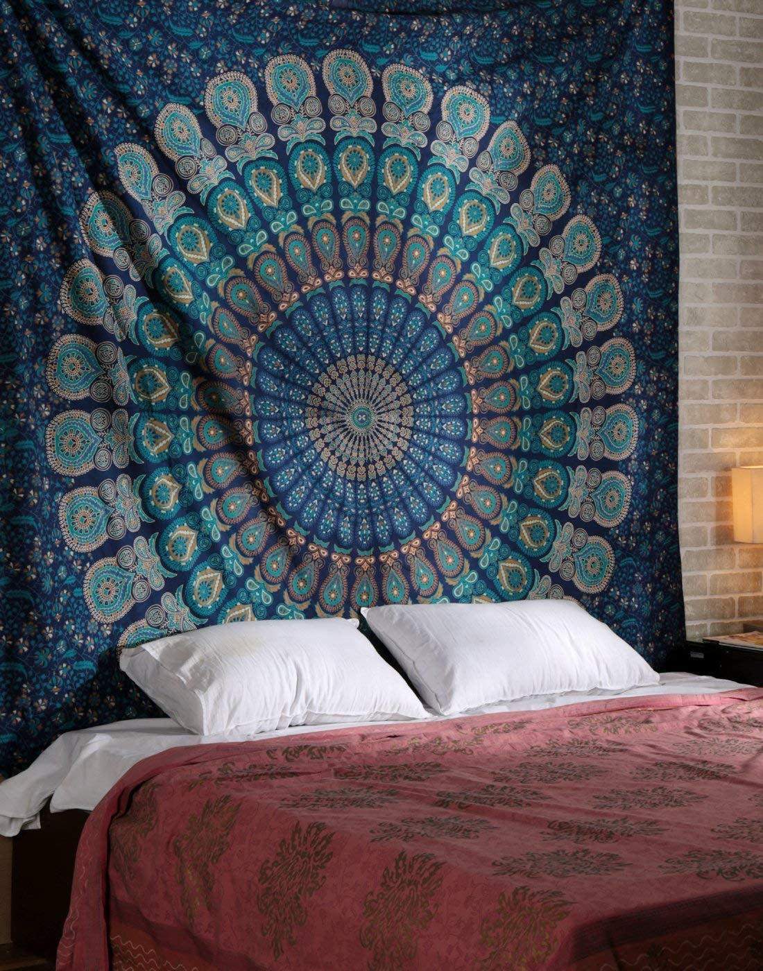 Colorful Mandala Tapestry - Wall Hanging & Bed Sheet -9 Colorful Mandala Tapestry - Wall Hanging & Bed Sheet -9