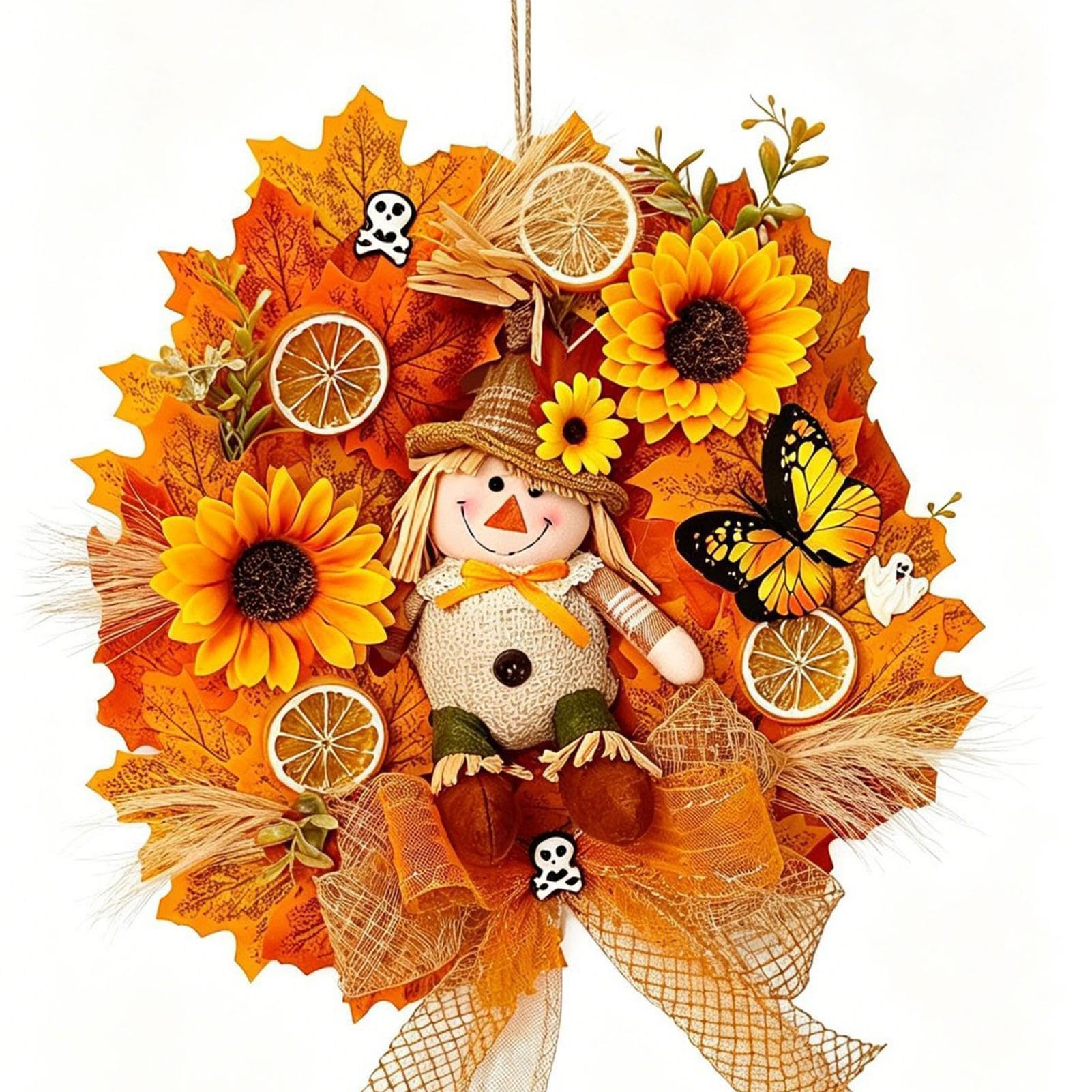 Corona d'autunno Decorazione Casa Stanza Padrona Decorativa Appeso