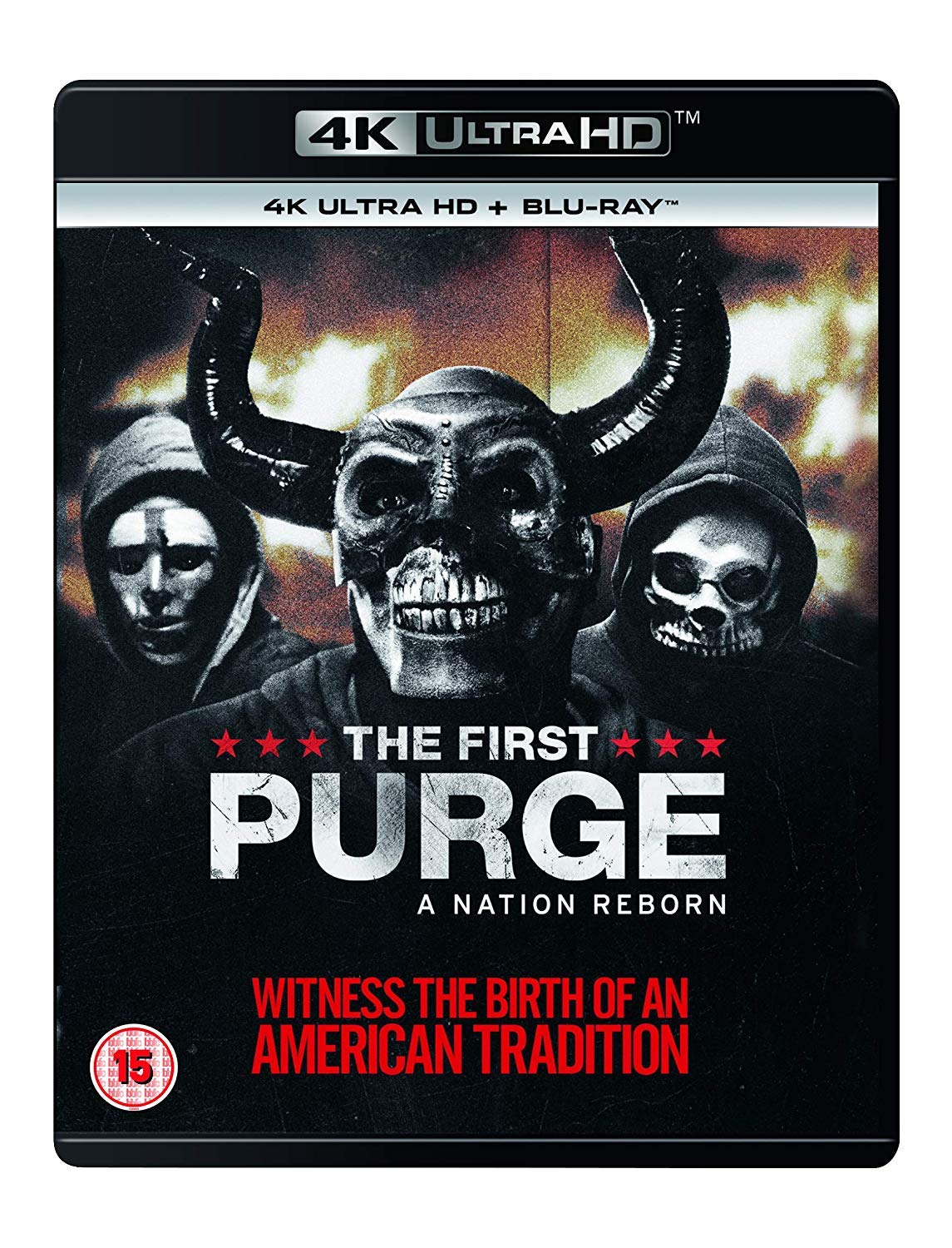 The First Purge 4K Ultra-HD película Blu-Ray importación Reino Unido