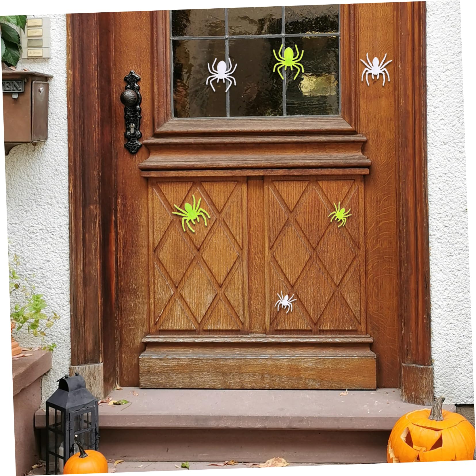 VICASKY 800pezzi Spiders Realistici per Decorazioni Halloween Giocattoli per Scherzi e Ragnatele e Accessori per Party Halloween