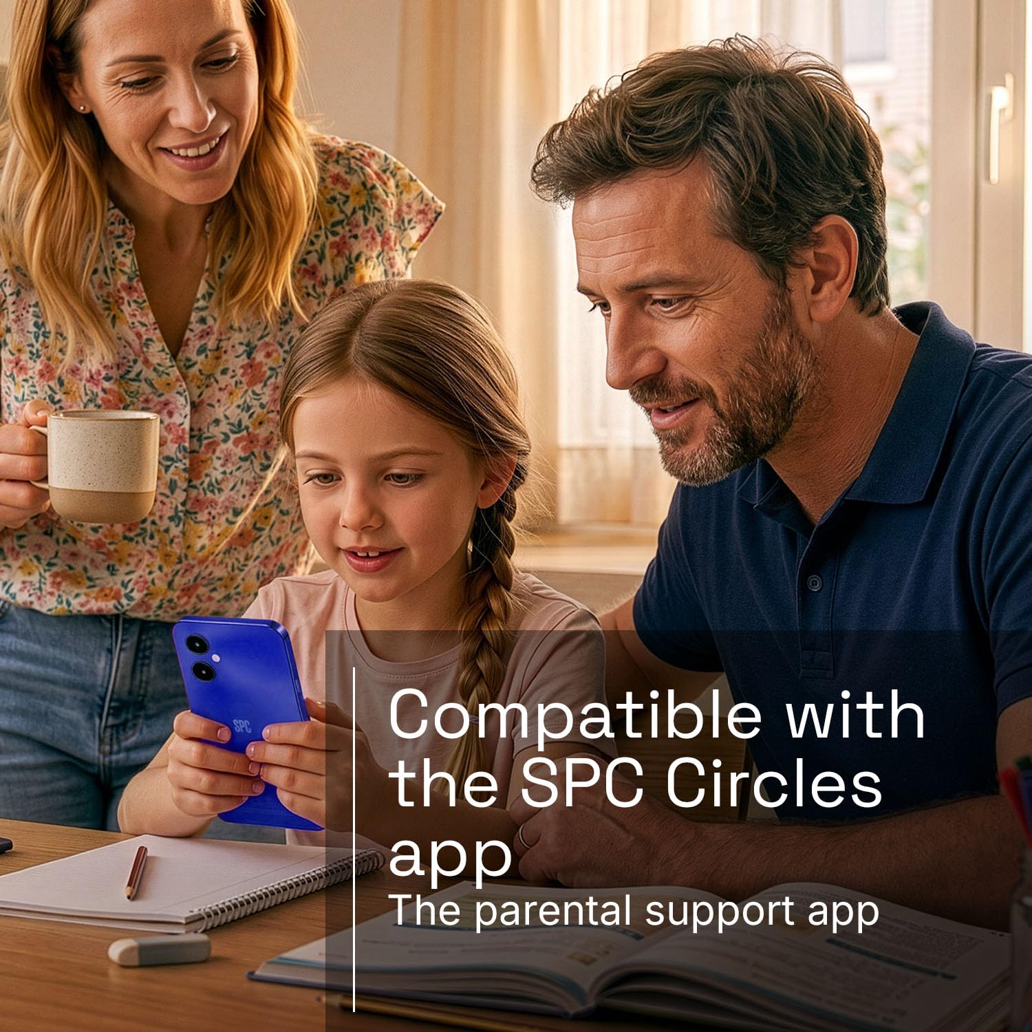 SPC WUUM ONE + COVER E VETRO TEMPERATO, Smartphone per bambini
