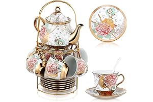 Zhehao: A Royal Tea Party in a Box - Your Majestic Porcelain Set