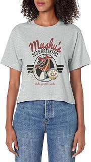 Mulan Mushu's Bed & Breakfast Poster Women's Crop Top