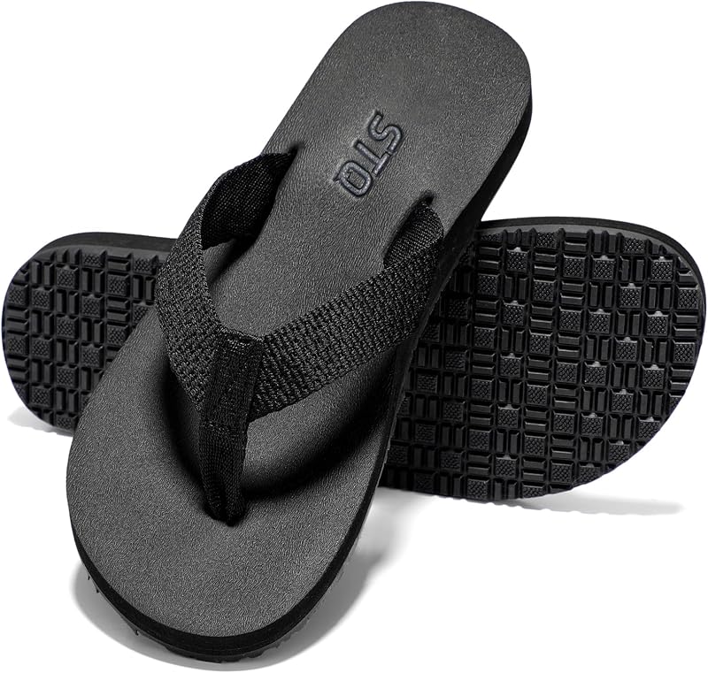 Sandalias de tiras STQ para mujer con soporte para el arco | Suela para colchoneta de yoga, secado rápido, vacaciones en la pileta con ducha en la playa