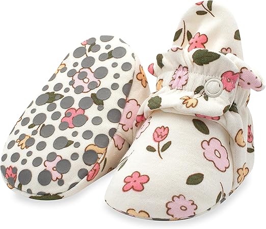 Zutano Organic Baby Booties Newborn Infant, Lost Baby Socks Solution, Unisex, Girl, Boy, 0-3, 3-6, 6-12, 12-18, 18-24 Months