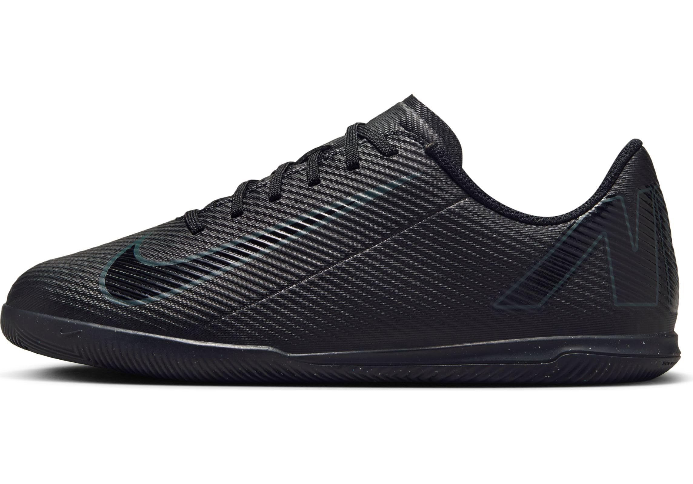 Nike Unisex Mercurial Vapor 16 Club Juniors Indoor Football Boots Black/Green Size 4 Kids