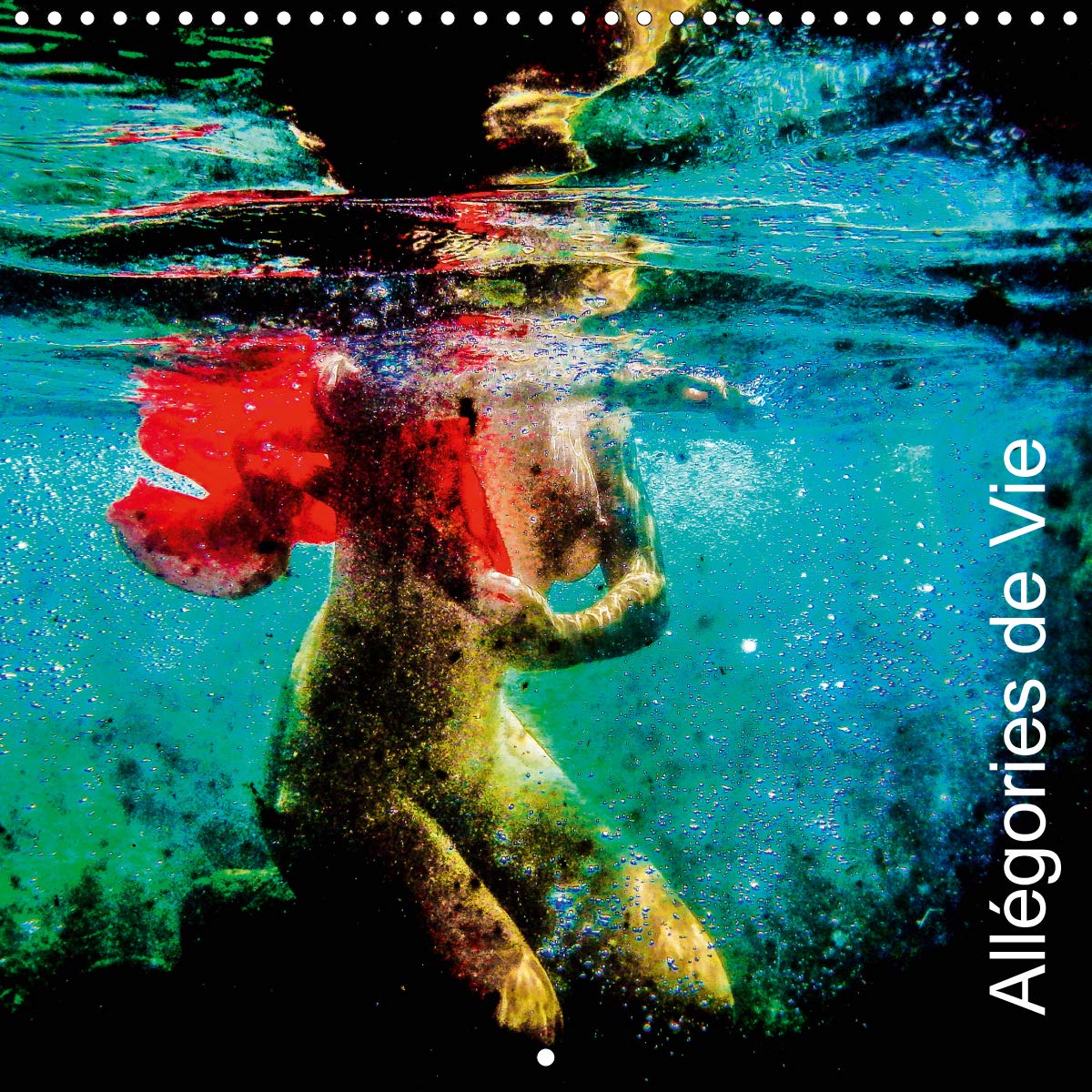 Calendrier mural 2020 Square 300x300mm Allégories de Vie avec photos subaquatiques
