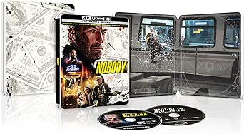 Nobody - Limited Edition Steelbook 4K Ultra HD + Blu-ray (Bilingual)