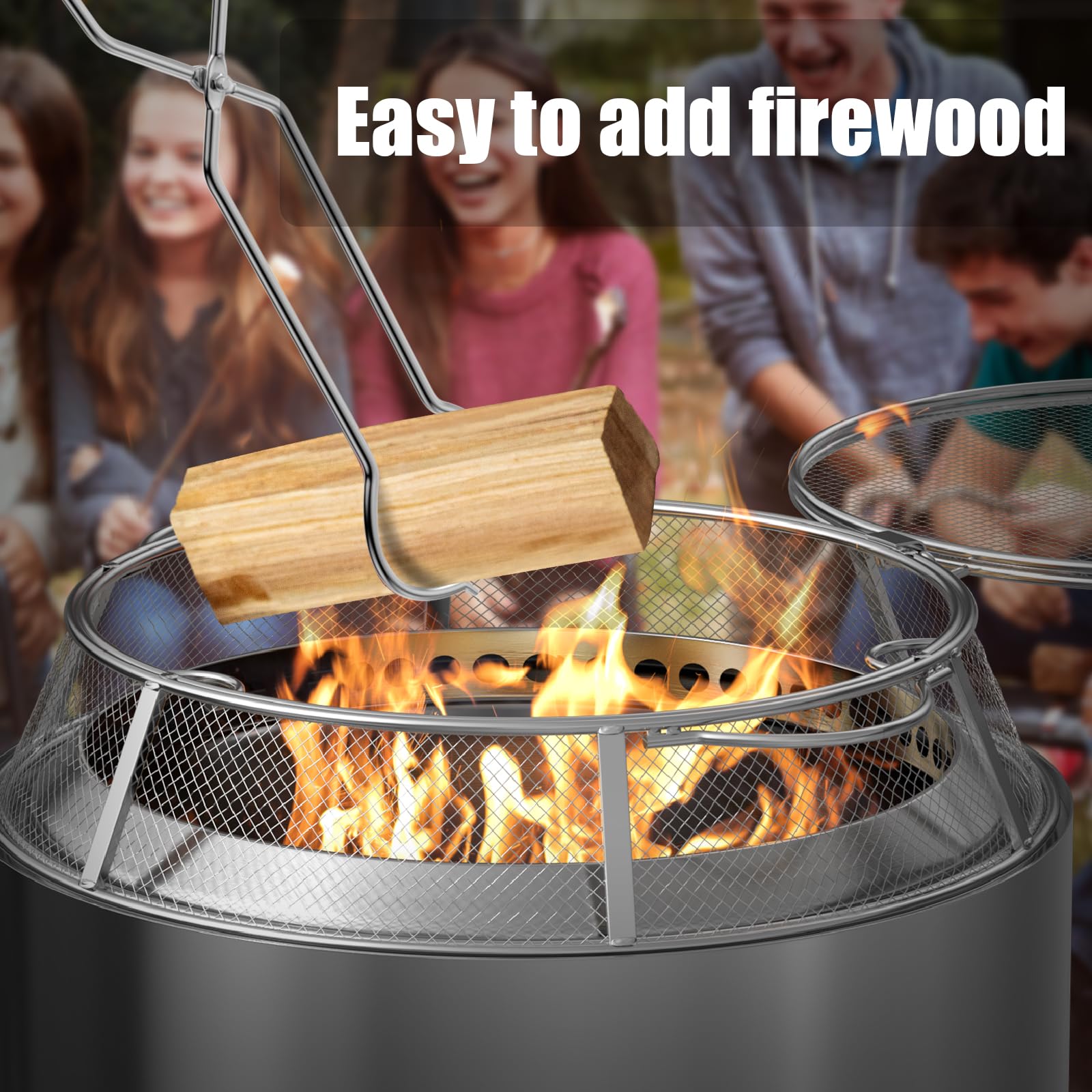Fire Pit Shield For Solo Stove Ranger, Stainless Steel