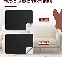 Vista 6 de Kit de Cinta de Parche para Reparación de Cuero, Reparación de Cuero Autoadhesiva para Muebles, Sillón, Sofá, Asientos de Auto, Silla de Oficina