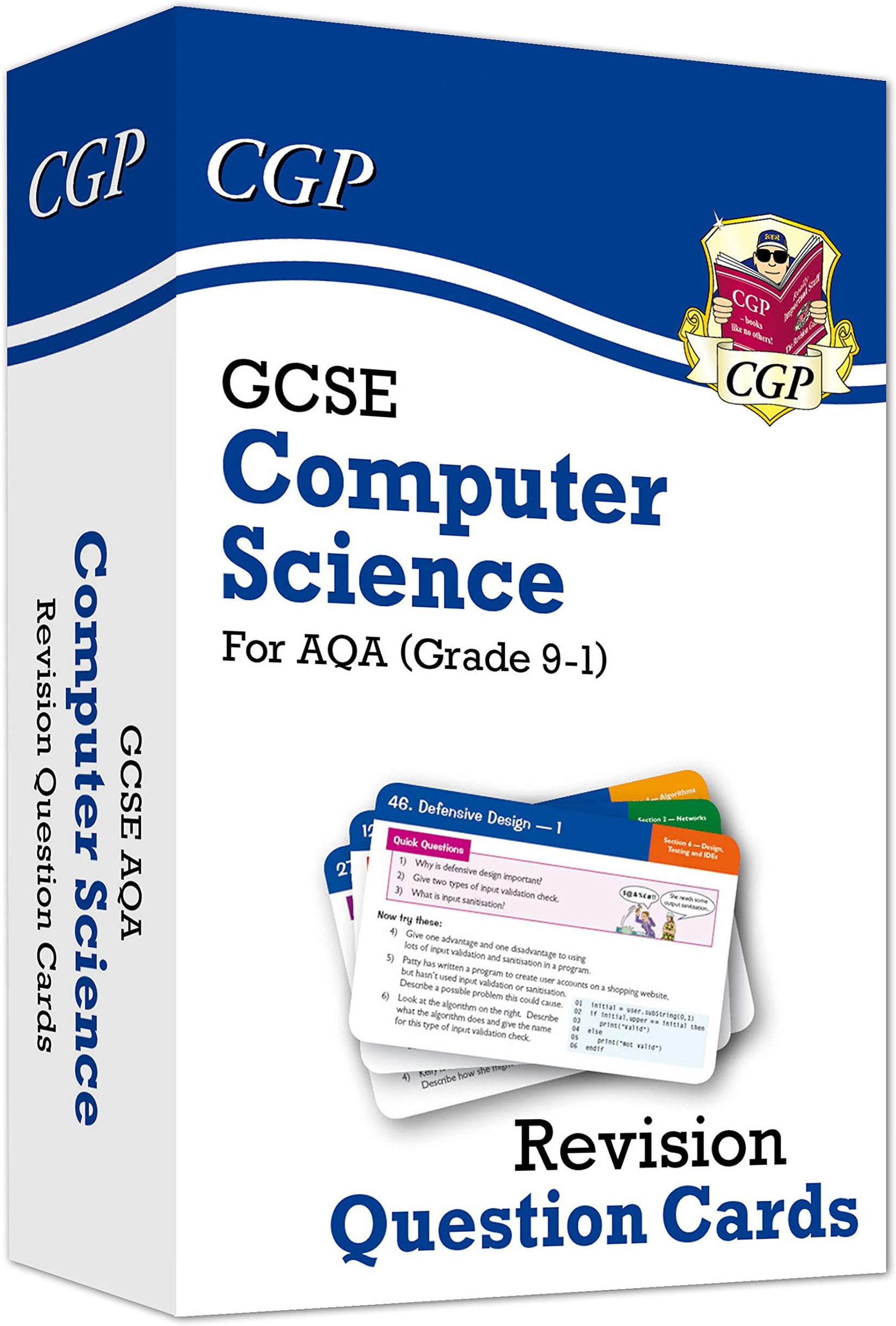 Grade 9-1 Computer Science AQA Revision Question Cards -  exams in 2020 and 21