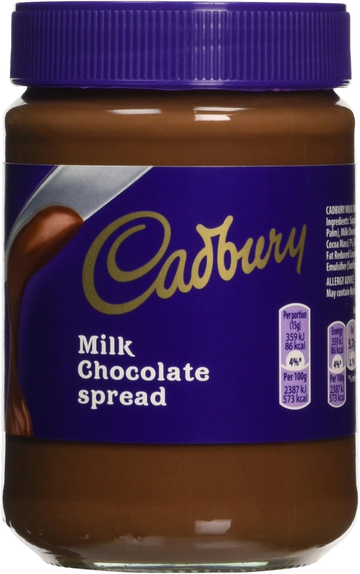 Cadbury Milk Chocolate Spread, 400g