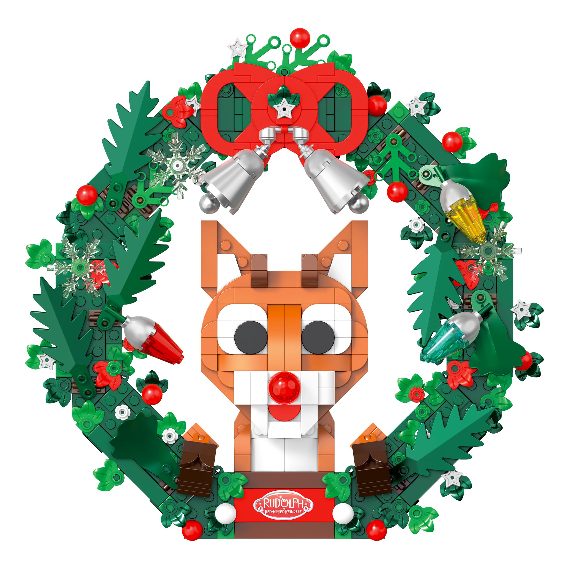Amazon.com: Brickcraft Rudolph the Red-Nosed Reindeer Light Up