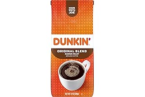 Dunkin' Breakfast Indulgence: Savor Rich, Smooth & Balanced Ground Coffee