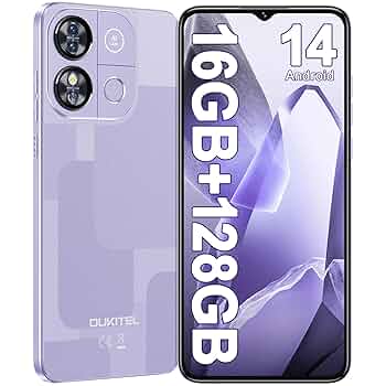 OUKITEL C51 ブラック 16GB/128GBSIMフリー Amazon | OUKITEL C51 スマートフォン 本体 SIMフリー18GB RAM+