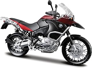 Maisto BMW R 1200 GS im Maßstab 1/12 (31101-07123), Rot und schwarz