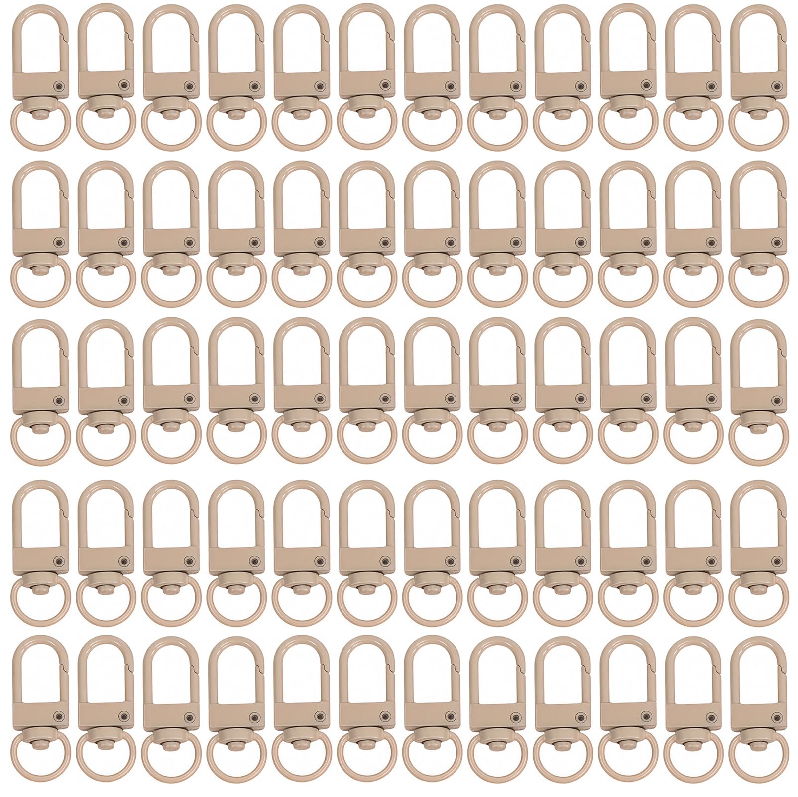 Colorful Lobster Clasps - 60pcs for Keychains & Crafts -17