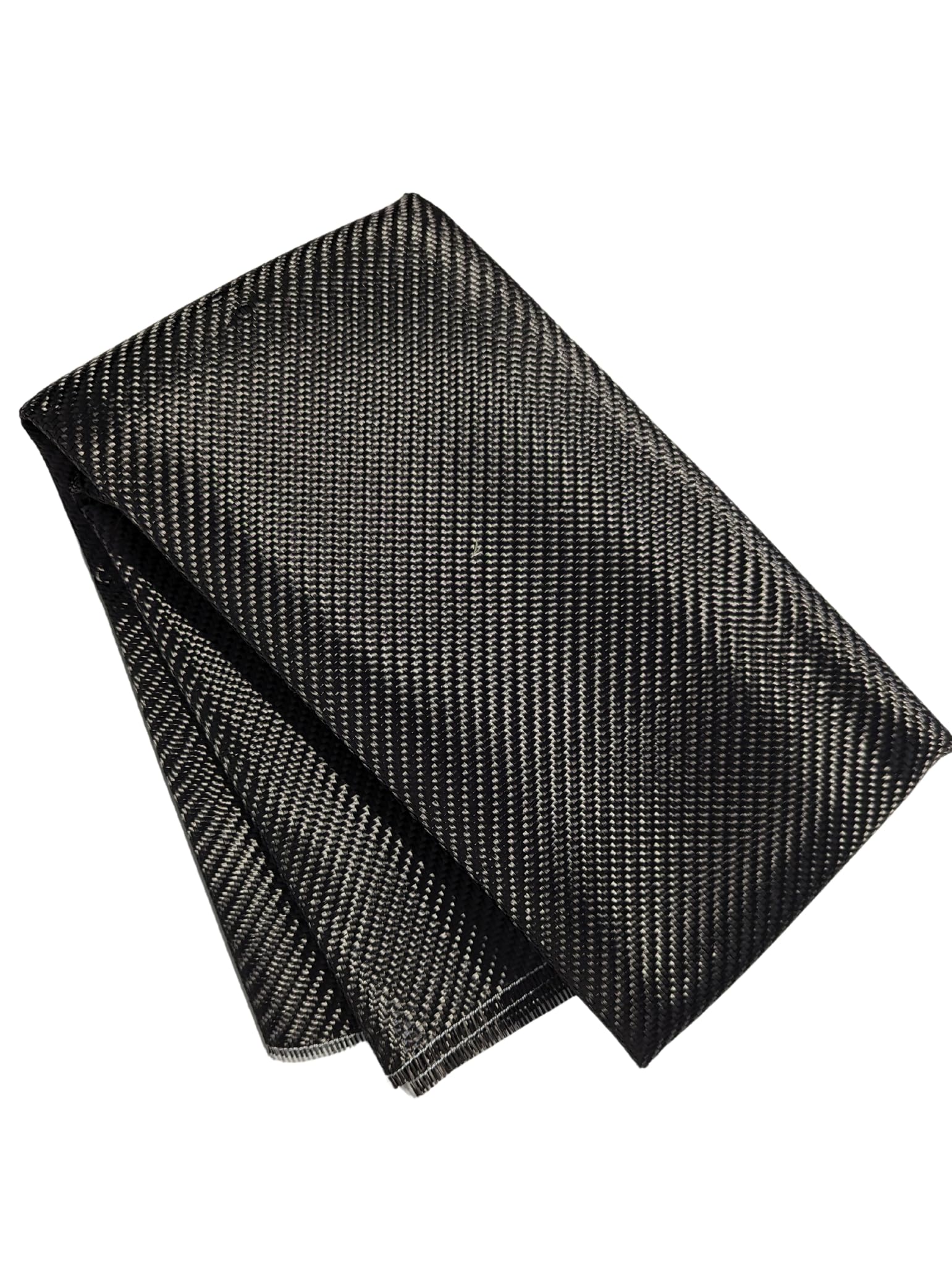 Tissu en Fibre de Carbone 3K, Sergé 245g/m² – 125cm x 80cm (1m²) – Parfait pour Fabrication, Réparation et Covering